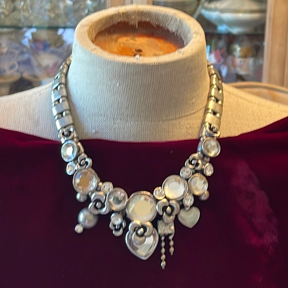 Boutique Jewelry - 🌺 BOUTIQUE; STUNNING “Steampunk meets Crystal Goddess” Necklace by Designer CM!